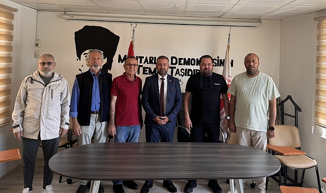 Gazeteciler Muhtarlar Derneğini ziyaret etti