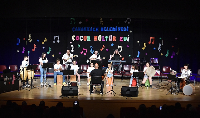 Kent halkına unutulmaz bir gece yaşattılar