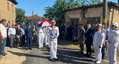 Kıbrıs Gazisi son yolculuğuna uğurlandı