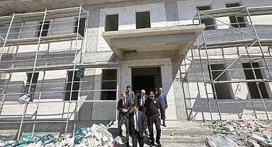 Vali Aktaş’tan Hükümet Konağı incelemesi