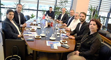 Yunanistan İstanbul Başkonsolosu Büyükelçi Koutras ÇTSO'yu ziyaret etti