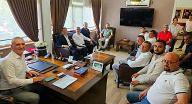 AK Parti'den Evreşe Belediyesi'ne ziyaret