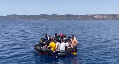 Ayvacık'ta göçmen operasyonu