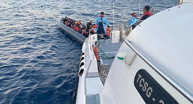 Ayvacık'ta kaçak göçmen operasyonu
