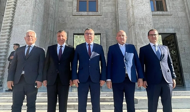 Başkan Arslan ve Meclis Üyeleri TBMM&#039;de