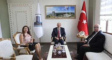Başkan Deniz'den Vali Toraman'a ziyaret