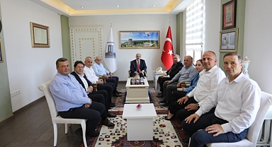 Başkan Doğan'dan Vali Toraman'a ziyaret: Gündem yatırımlar