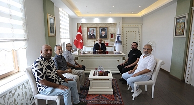 Çanakkale İnternet ve Sosyal Medya Basın Mensupları Derneği'nden Vali Toraman'a Hayırlı Olsun Ziyareti