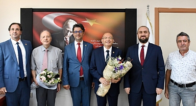 ÇOMÜ Sağlık Bilimleri Fakültesi'nde devir teslim töreni