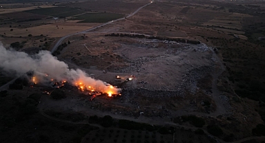 Çöplük yangını kontrol altında