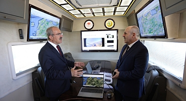 Demirci'den Vali Toraman'a brifing