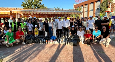 Güzelyalı'da sahil temizliği