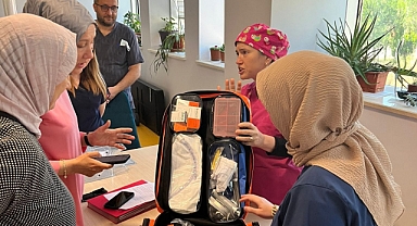 Hastanede mavi kod tatbikatı