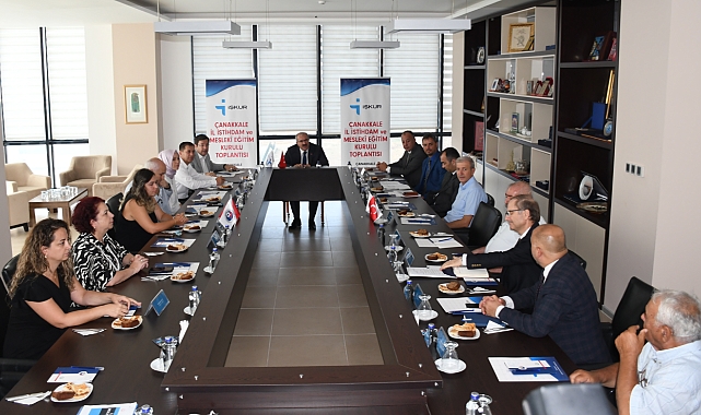 İl İstihdam ve Mesleki Eğitim Kurulu Toplantısı ÇTSO&#039;da yapıldı