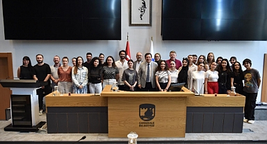 Osnabrücklü gençler Çanakkale'yi gezdi