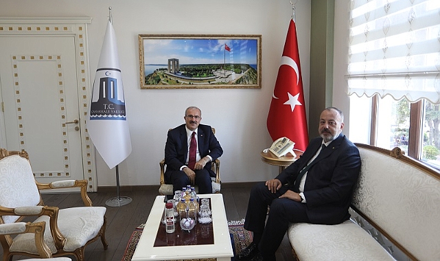 Semizoğlu&#039;ndan Vali Toraman&#039;a ziyaret