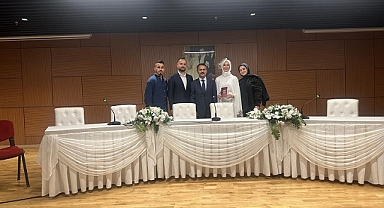 Vali Aktaş'tan genç çifte tebrik