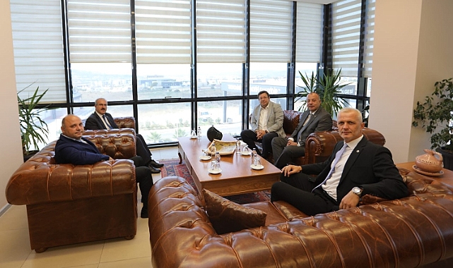 Vali Toraman&#039;dan ÇTSO&#039;ya ziyaret