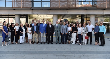 Başkan Erkek Osnabrück heyetini ağırladı