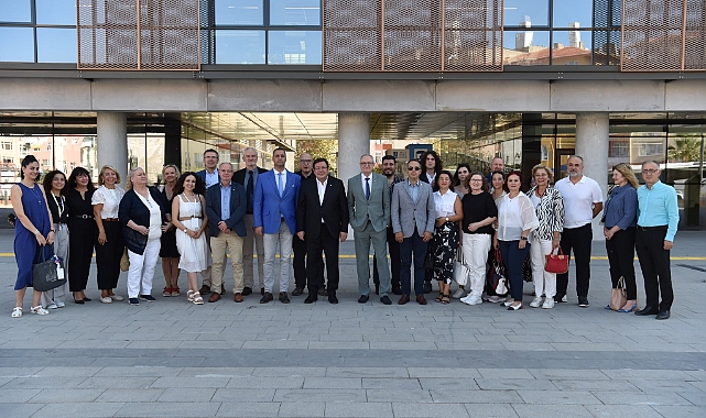 Başkan Erkek Osnabrück heyetini ağırladı