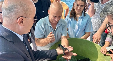 ÇOMÜ'nün Istakoz Yetiştirme Projesine YÖK Başkanı'ndan destek