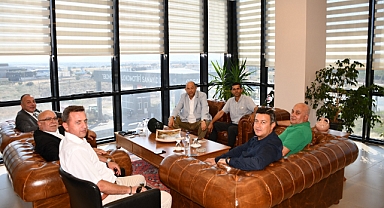 ÇTSO'da projeleri görüştüler