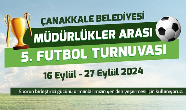 Futbol Turnuvası başlıyor