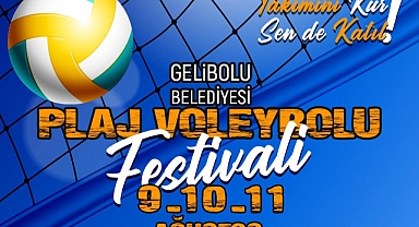 Gelibolu'da Plaj Voleybolu Festivali düzenlenecek