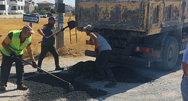 Geyikli'de saha çalışması