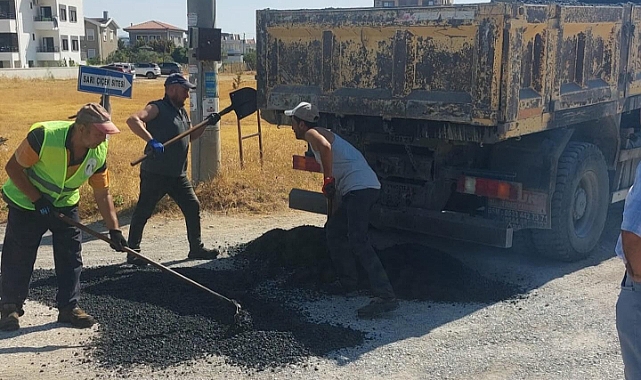Geyikli&#039;de saha çalışması