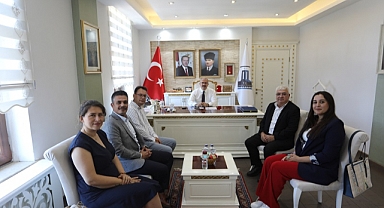 Madenciler Vali Toraman'ı ziyaret etti