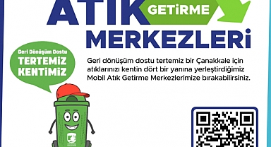 "Sürdürülebilir bir çevre için atıklarımızı ayrıştıralım"