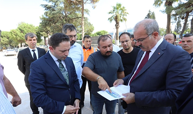 Vali Toraman eğitim yatırımlarını inceledi