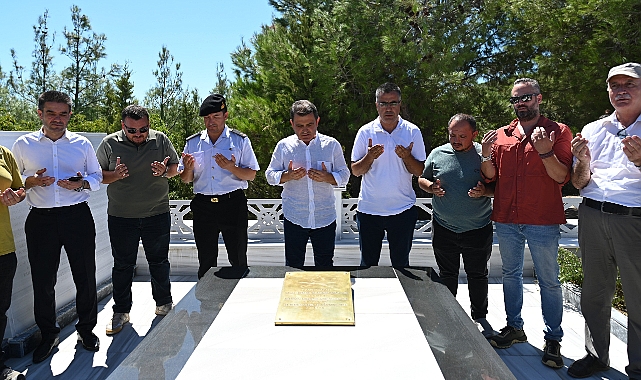 Yarbay Hüseyin Avni Bey mezarı başında anıldı
