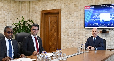 YÖK Başkanı Özvar ÇOMÜ'yü ziyaret etti