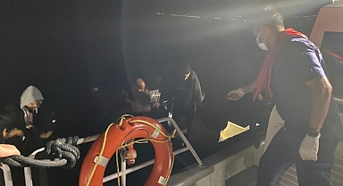 21 kaçak göçmen ölümden döndü