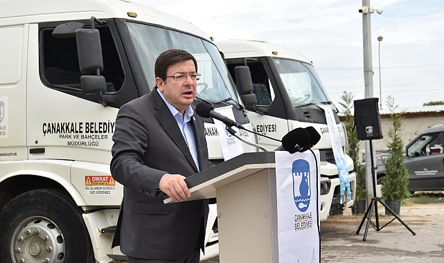 Başkan Erkek; &quot;Yeşil bir Çanakkale yaratmak için el birliğiyle çalışacağız&quot;