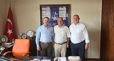 Başkanlar Bozcaada'daydı