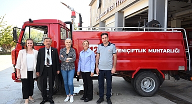 Biga Belediyesi'nden araç desteği