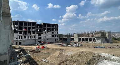 Çan Fen Lisesi inşaatı sürüyor