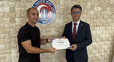 ÇOMÜ'de bir başarı daha