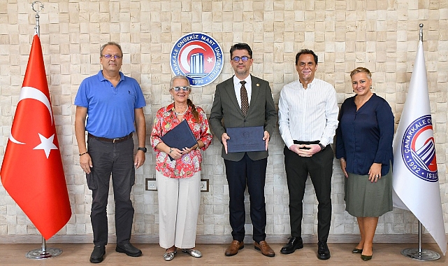 ÇOMÜ&#039;de iş birliği protokolü imzalandı