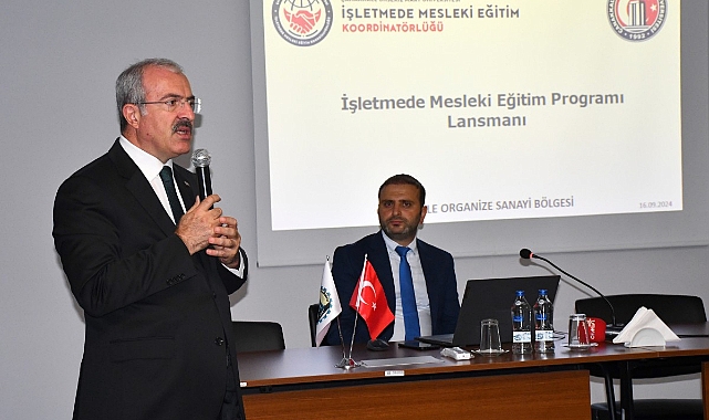 ÇOMÜ İşletmede Mesleki Eğitim Programı Lansman gerçekleşti