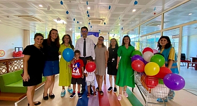 ÇOMÜ Kreşte ilk gün heyecanı