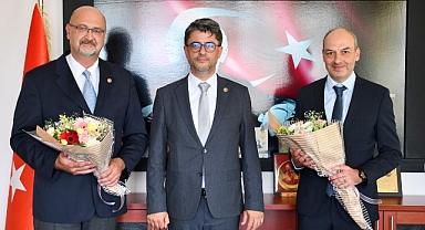 ÇOMÜ Mühendislik Fakültesi'nde devir teslim töreni