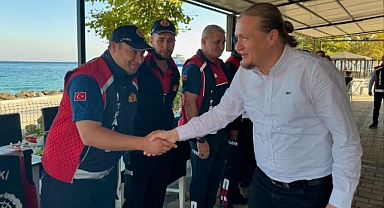 Lapseki'de İtfaiye Haftası kutlaması