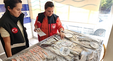 Su ürünlerine sıkı denetim