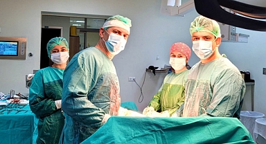 Biga Devlet Hastanesi'nde bir ilk daha yaşandı