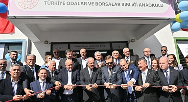 Biga TOBB Anaokulu'nun açılışı yapıldı