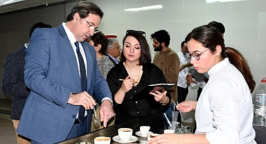 ÇOMÜ'de kahve tadım etkinliği